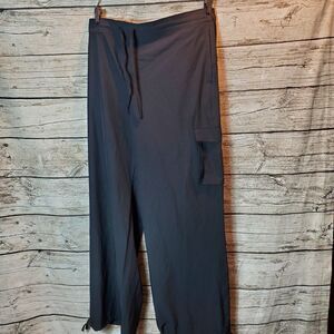 STRETCHTECH Dry Quick Black Elastic Comfort Waistband Pants Size Large Tall